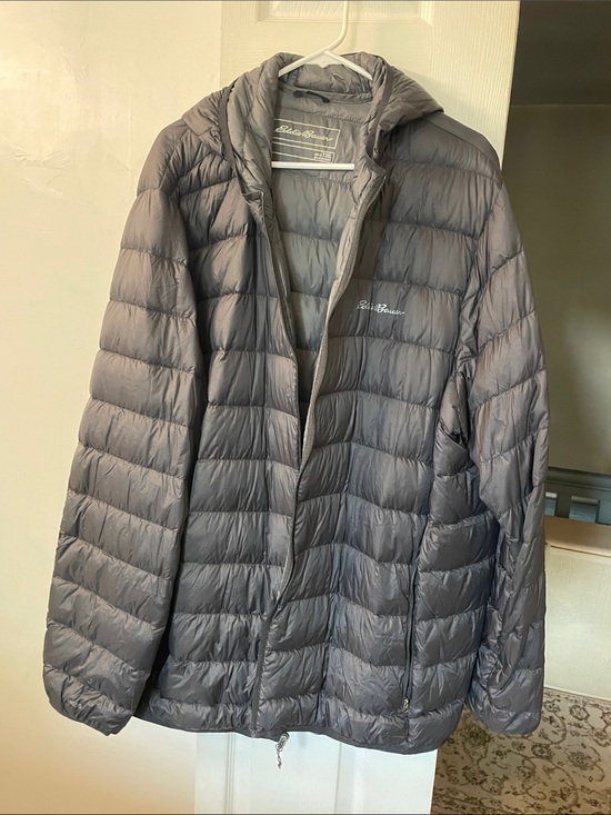 Eddie Bauer Other - Eddie Bauer Men’s Black Quilted Packable Hooded Puffer